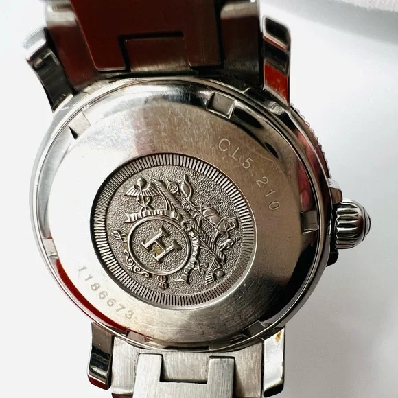 Hermes Clipper Diver (CL5-210) Women’s Watch EUC with COA - Picture 16 of 16